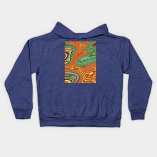 colorful marble pattern perfect for background or wallpaper Kids Hoodie